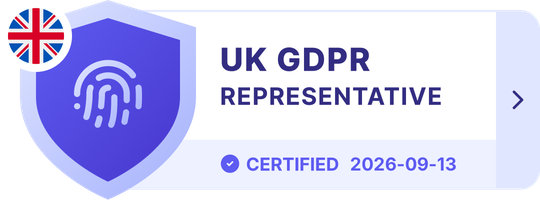 Prighter certificate of representation: UK GDPR Article 27 representative for EVE NeuroSystems LLC